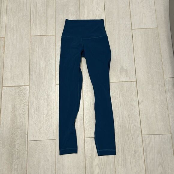 Lululemon align 25 teal 0 new - Picture 1 of 5